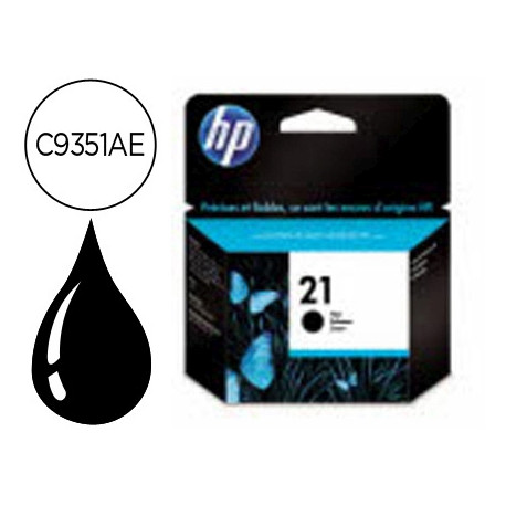 INK-JET HP N.21 NEGRO -5ML- DJ 3920/3940/D2360/F380 PSC 1410