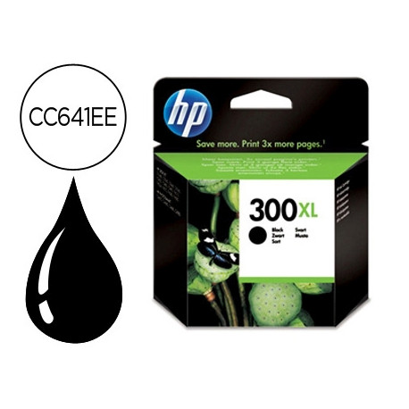 INK-JET HP 300XL NEGRO DJ F4224 AIO DJ D2560 600 PAG