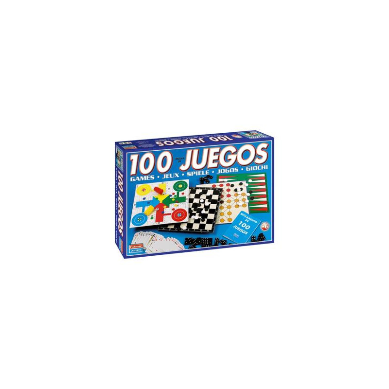 JUEGO DE MESA FALOMIR 100 JUEGOS REUNIDOS