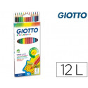 LAPICES DE COLORES GIOTTO STILNOVO 12 COLORES UNIDAD