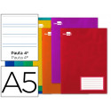 LIBRETA LIDERPAPEL SMART A5 16 HOJAS 60G/M2CUADRO PAUTA 4? 3.5MM CON MARGEN