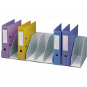  ORGANIZADOR DE ARMARIO PAPERFLOW GRIS. BALDAS FIJAS 802 MM 9 COMPARTIMENTOS