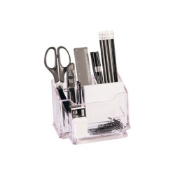 ORGANIZADOR LIDERPAPEL P-950-ST TRANSPARENTE CON ACCESORIOS