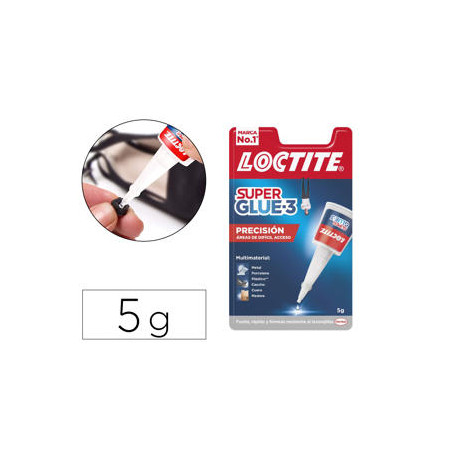 PEGAMENTO LOCTITE 5 GR ADHESIVO INSTANTANEO PRECISION UNIDAD