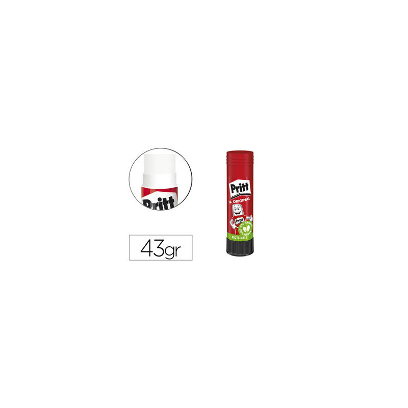 PEGAMENTO PRITT EN BARRA 43 GR UNIDAD