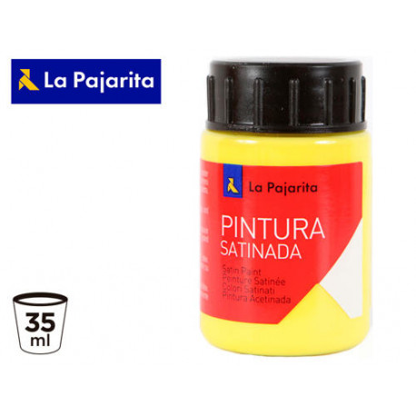 PINTURA LATEX LA PAJARITA AMARILLO LIMON 35 ML