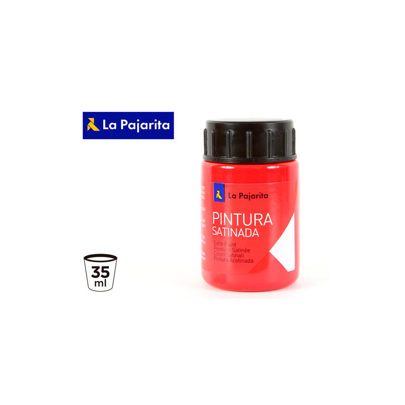 PINTURA LATEX LA PAJARITA BERMELLON 35 ML