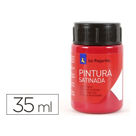 PINTURA LATEX LA PAJARITA CARMIN 35 ML