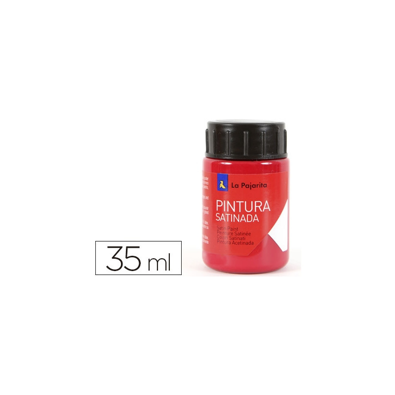 PINTURA LATEX LA PAJARITA CARMIN 35 ML