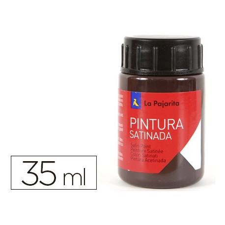 PINTURA LATEX LA PAJARITA MARRON 35 ML