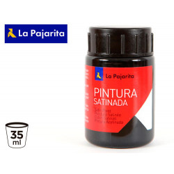 PINTURA LATEX LA PAJARITA NEGRO 35 ML