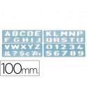 PLANTILLA LIDERPAPEL ROTULACION 1800 LETRAS Y NUMEROS 100 MM