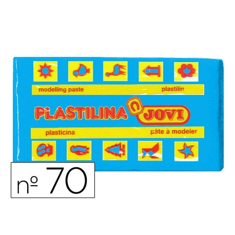 PLASTILINA JOVI 70 AZUL CLARO UNIDAD TAMA?O PEQUE?O