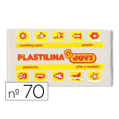 PLASTILINA JOVI 70 BLANCA UNIDAD TAMA?O PEQUE?O