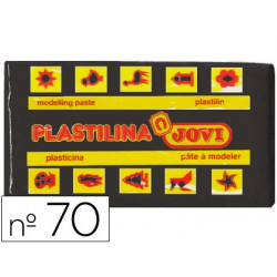 PLASTILINA JOVI 70 NEGRO UNIDAD TAMA?O PEQUE?O