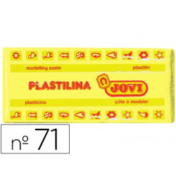 PLASTILINA JOVI 71 AMARILLO CLARO UNIDAD TAMA?O MEDIANO