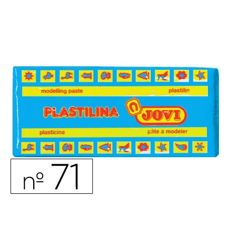 PLASTILINA JOVI 71 AZUL CLARO UNIDAD TAMA?O MEDIANO