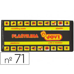 PLASTILINA JOVI 71 NEGRO UNIDAD TAMA?O MEDIANO