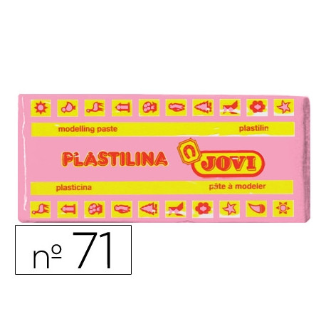 PLASTILINA JOVI 71 ROSA UNIDAD TAMA?O MEDIANO