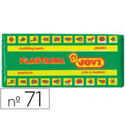 PLASTILINA JOVI 71 VERDE CLARO UNIDAD TAMA?O MEDIANO