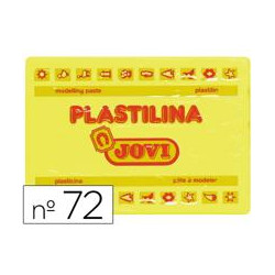 PLASTILINA JOVI 72 AMARILLO CLARO UNIDAD TAMA?O GRANDE