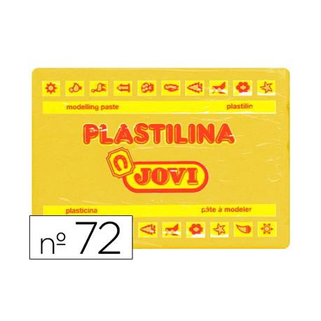 PLASTILINA JOVI 72 AMARILLO OSCURO UNIDAD TAMA?O GRANDE