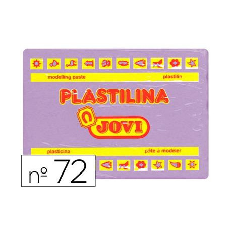 PLASTILINA JOVI 72 LILA UNIDAD TAMA?O GRANDE