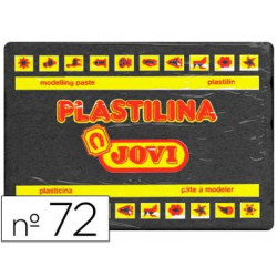 PLASTILINA JOVI 72 NEGRO UNIDAD TAMA?O GRANDE