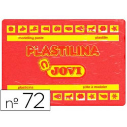 PLASTILINA JOVI 72 ROJO UNIDAD TAMA?O GRANDE