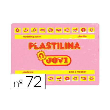 PLASTILINA JOVI 72 ROSA UNIDAD TAMA?O GRANDE