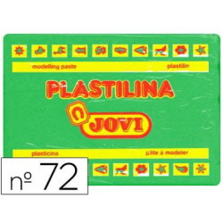 PLASTILINA JOVI 72 VERDE CLARO UNIDAD TAMA?O GRANDE