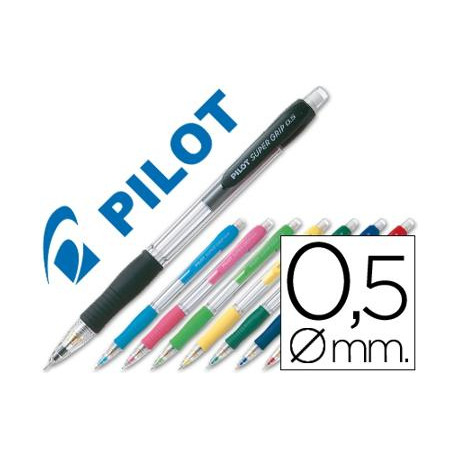 PORTAMINAS PILOT SUPER GRIP 0,5 MM UNIDAD