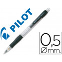 PORTAMINAS PILOT SUPER GRIP NEGRO 0,5 MM SUJECION DE CAUCHO