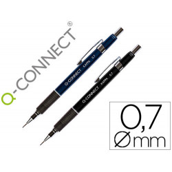 PORTAMINAS Q-CONNECT KAPPA 0,7 MM SUJECION DE CAUCHO