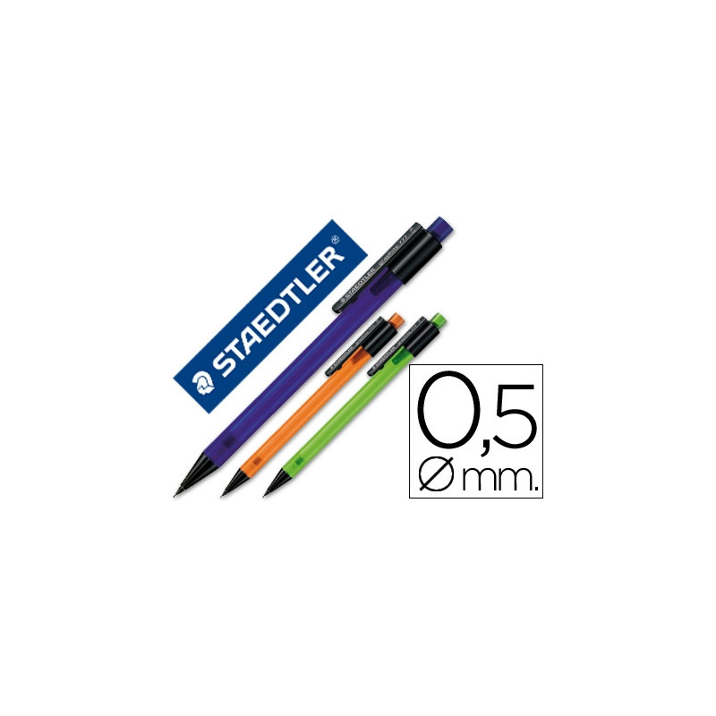 PORTAMINAS STAEDTLER MARS 0,5 MM TRANSLUCIDO