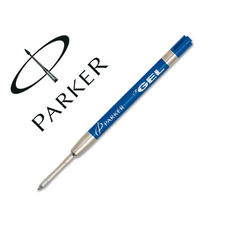 RECAMBIO BOLIGRAFO GEL PARKER AZUL