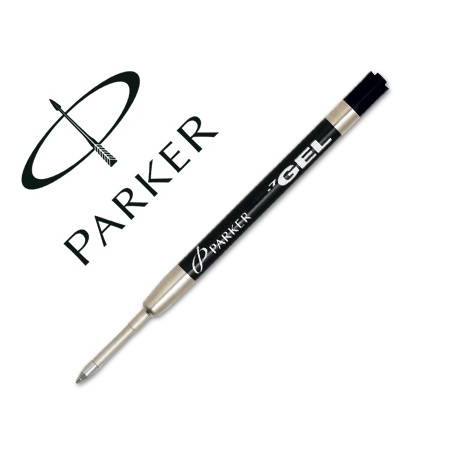 RECAMBIO BOLIGRAFO GEL PARKER NEGRO