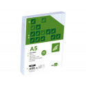 RECAMBIO LIDERPAPEL A5 100H 100G/M2 LISO DOBLE MARGEN 6 TALADROS