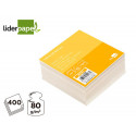 TACO PAPEL LIDERPAPEL SIN ENCOLAR 95X90X40 MM BLANCO 80 GR