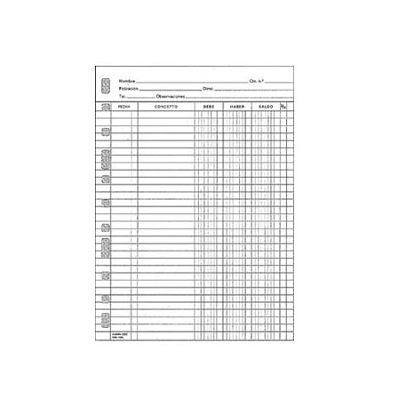 RECAMBIO MULTIFIN 3005 FOLIO NATURAL CUENTAS CORRIENTES