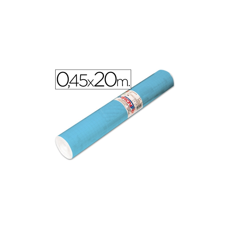 ROLLO ADHESIVO AIRONFIX UNICOLOR AZUL MATE CLARO 67013ROLLO DE 20 MT