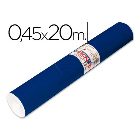 ROLLO ADHESIVO AIRONFIX UNICOLOR AZUL MATE OSCURO 67150 ROLLO DE 20 MT