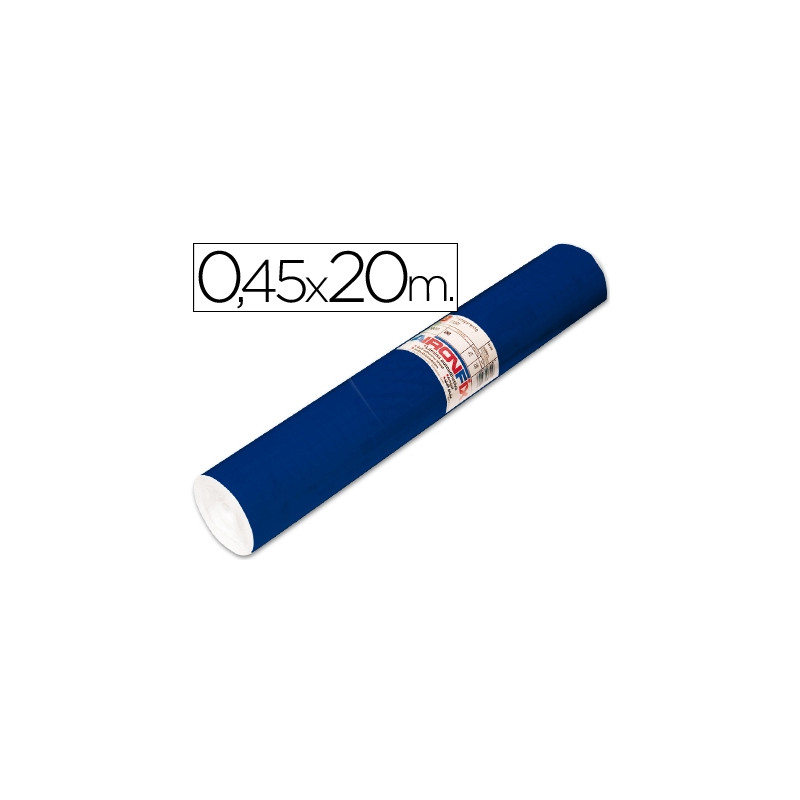 ROLLO ADHESIVO AIRONFIX UNICOLOR AZUL MATE OSCURO 67150 ROLLO DE 20 MT