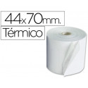 ROLLO SUMADORA TERMICO Q-CONNECT 44 MM ANCHO X 70 MM DIAMETRO SIN BISFENOL A