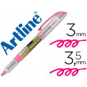 ROTULADOR ARTLINE FLUORESCENTE EK-640 ROSA PUNTA BISELADA