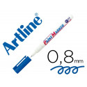 ROTULADOR ARTLINE MARCADOR PERMANENTE EK-444 XF AZUL -PUNTA REDONDA 0.8 MM -METAL