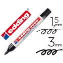 ROTULADOR EDDING MARCADOR PERMANENTE 3000 NEGRO PUNTA REDONDA 1,5-3 MM