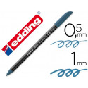 ROTULADOR EDDING PUNTA FIBRA 1200 AZUL ACERO N.17 PUNTA REDONDA 0.5 MM