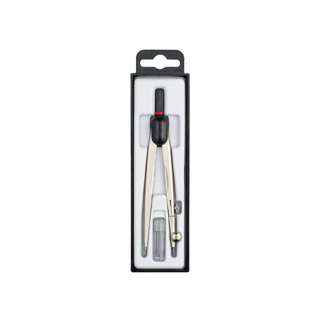 COMPAS ROTRING COMPACT UNIVERSAL AJUSTE RAPIDO RADIO 13 CM CIRCUNFERENCIA 32 CM