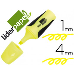 ROTULADOR LIDERPAPEL MINI FLUORESCENTE AMARILLO